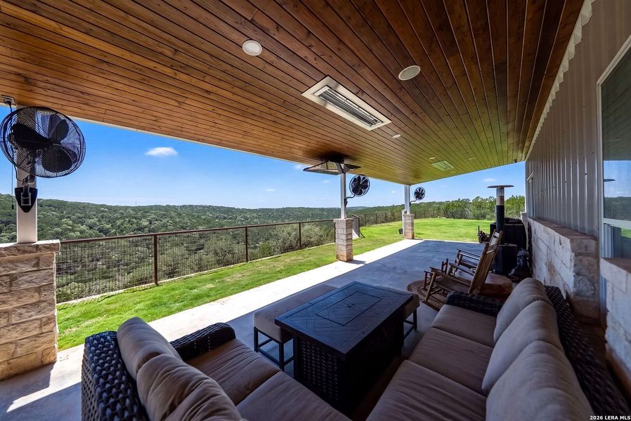 Exterior details and patio area of a home in , Bandera (Image 1). Exterior details and patio area of a home in , Bandera (Image 1).