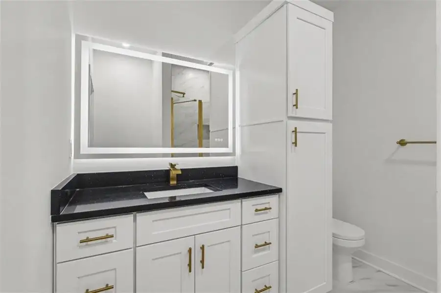 Furnished interior view inside a new home in , Union City (Image 9). Furnished interior view inside a new home in , Union City (Image 9).