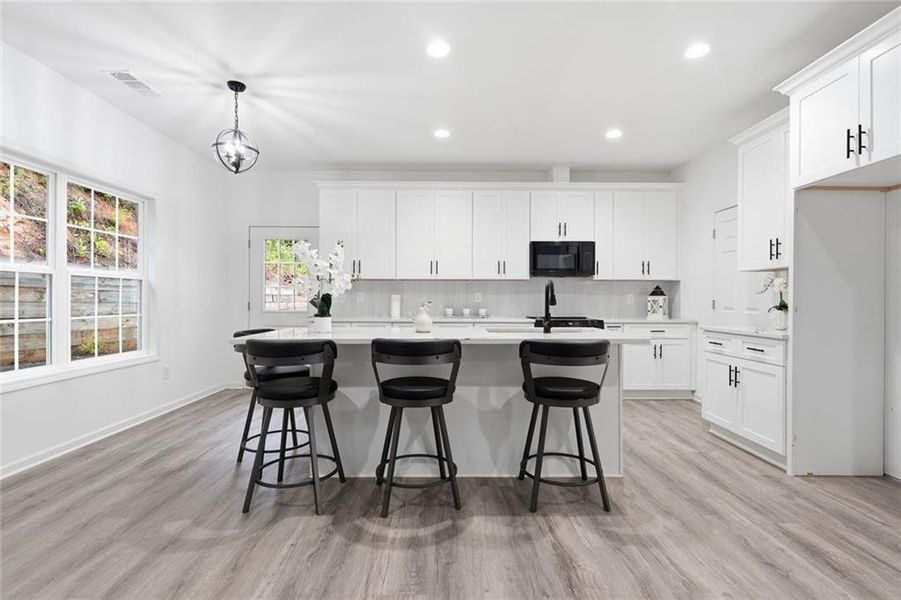 Furnished interior view inside a new home in , Gainesville (Image 7).