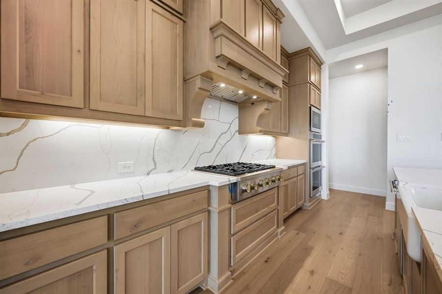 Furnished interior view inside a new home in Mustang Lakes, Celina (Image 13). Furnished interior view inside a new home in Mustang Lakes, Celina (Image 13).