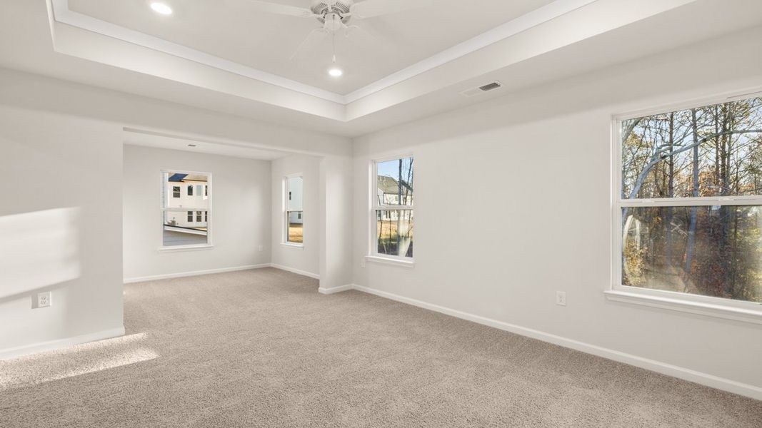Spacious, unfurnished interior of a new home in Heritage Pointe, Senoia (Image 25).