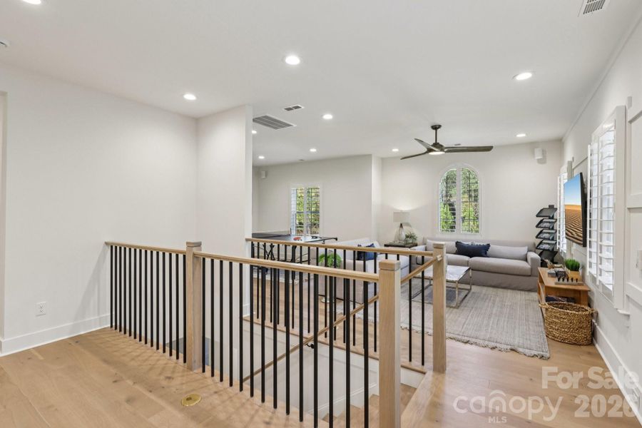 Furnished interior view inside a new home in , Charlotte (Image 8). Furnished interior view inside a new home in , Charlotte (Image 8).