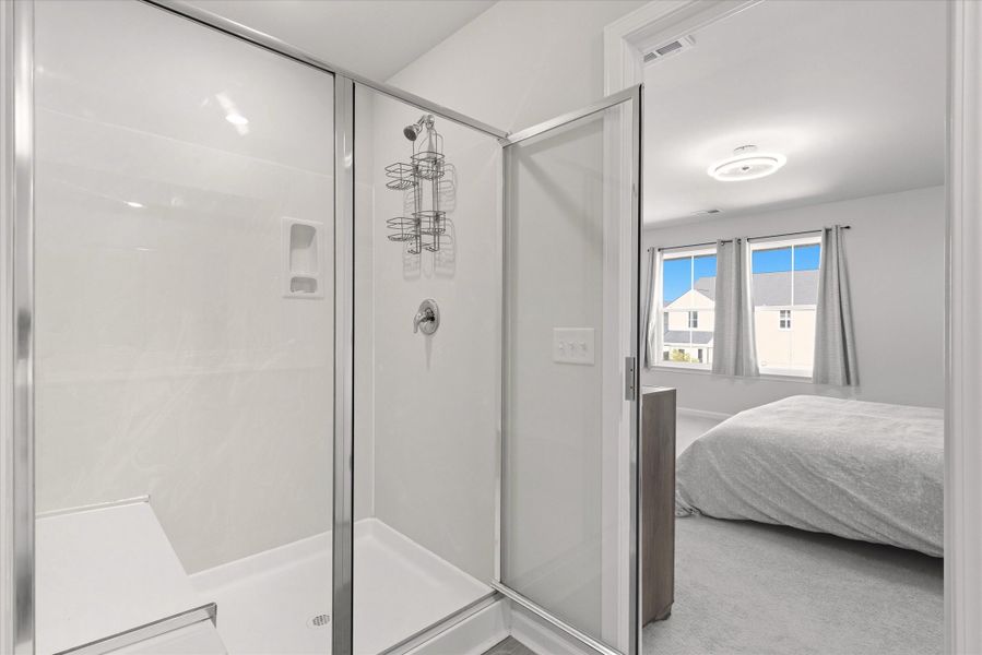 Furnished interior view inside a new home in Heron's Walk at Summers Corner: Carolina Collection, Summerville (Image 14). Furnished interior view inside a new home in Heron's Walk at Summers Corner: Carolina Collection, Summerville (Image 14).