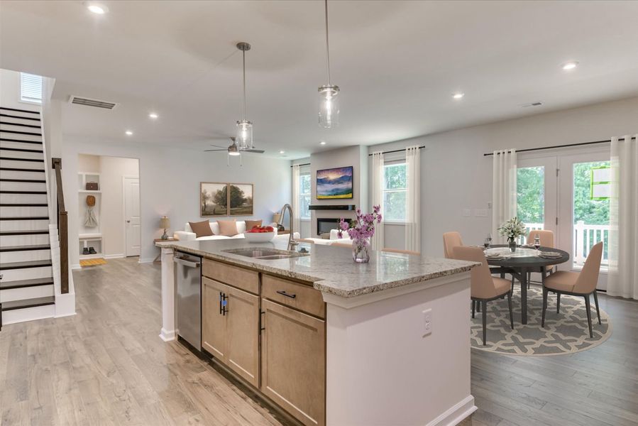 Representative furnished interior of a home built from the The Orchard by Stanley Martin Homes in Boykin Hills, Chapin (Image 7).