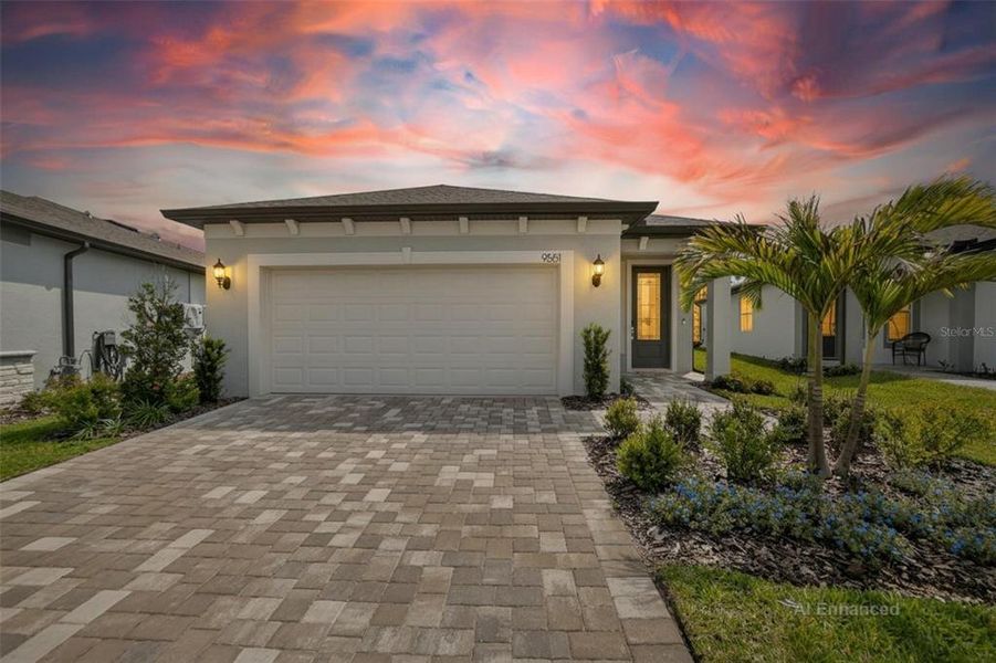 Front exterior of a new home in , Palmetto, FL, highlighting curb appeal (Image 24). Front exterior of a new home in , Palmetto, FL, highlighting curb appeal (Image 24).