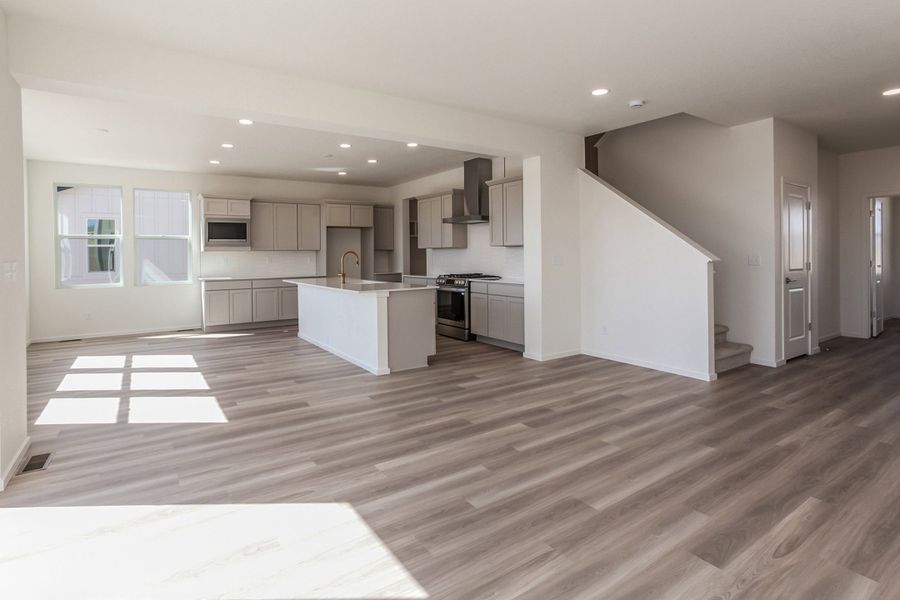 Spacious, unfurnished interior of a new home in Trailside, Timnath (Image 24). Spacious, unfurnished interior of a new home in Trailside, Timnath (Image 24).