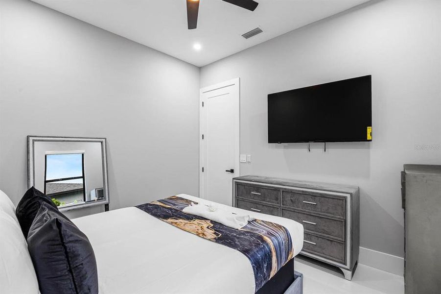 Furnished interior view inside a new home in , Cape Coral (Image 41).