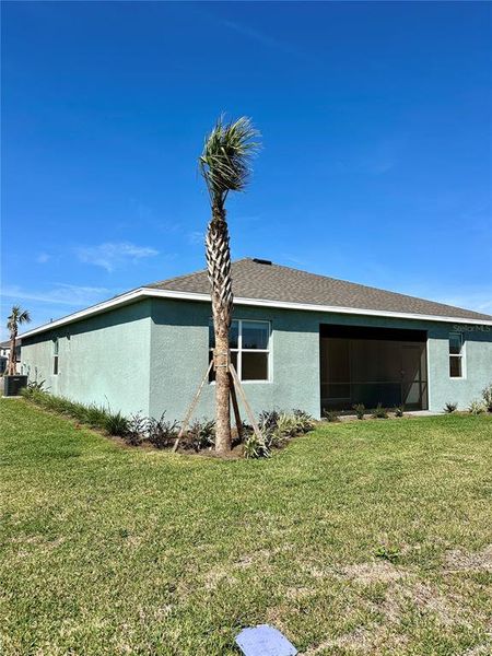 Exterior details and patio area of a home in Rye Ranch, Parrish (Image 3).