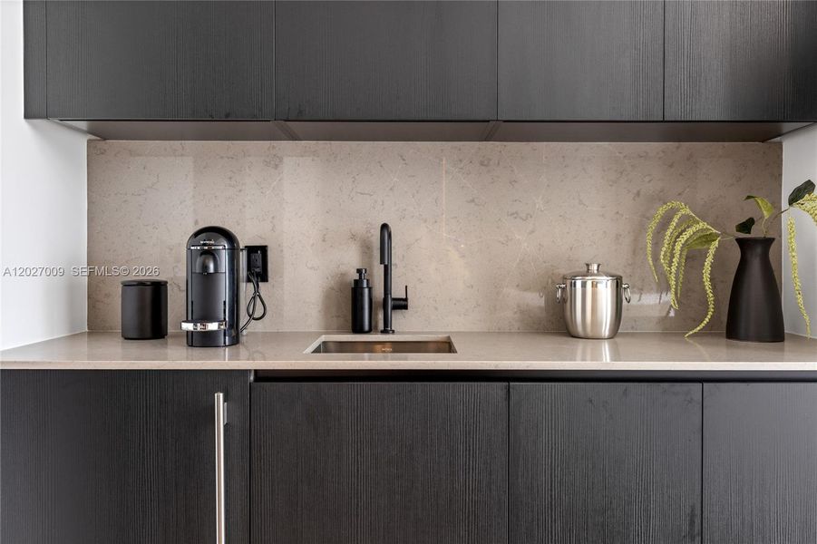 Close-up of interior finishes inside a home in , Miami (Image 22).