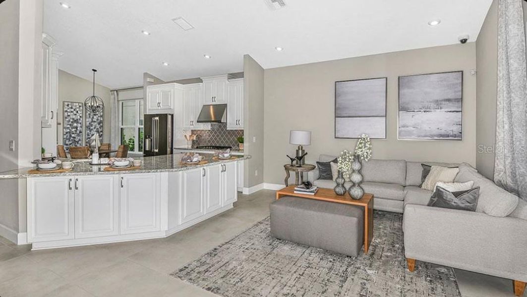 Furnished interior view inside a new home in The Cove at West Port, Port Charlotte (Image 5).
