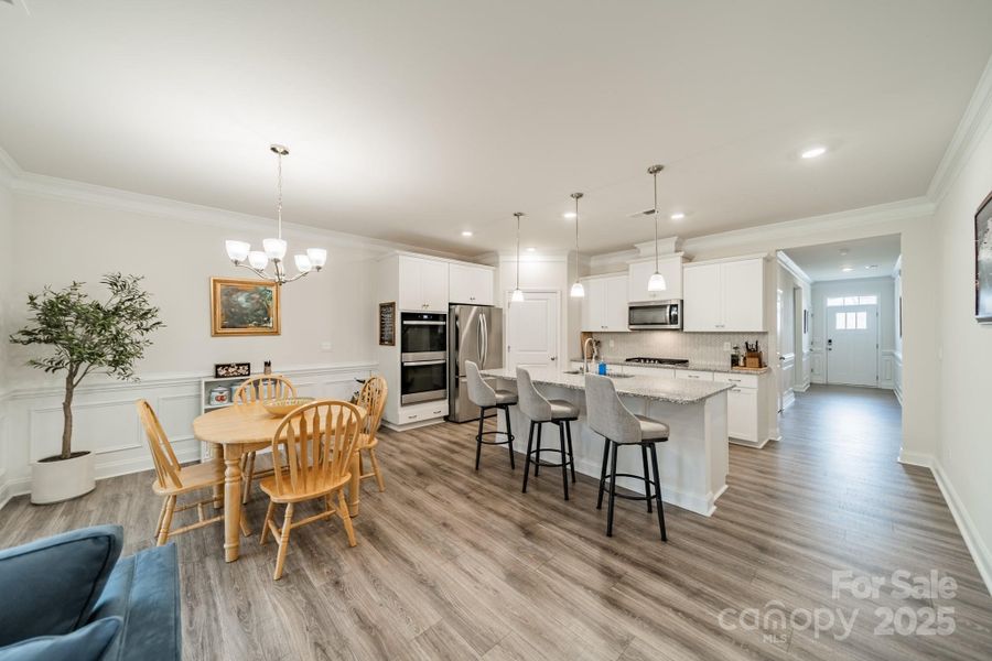 Furnished interior view inside a new home in , Charlotte (Image 5). Furnished interior view inside a new home in , Charlotte (Image 5).