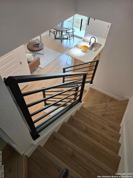 Furnished interior view inside a new home in , San Antonio (Image 27).