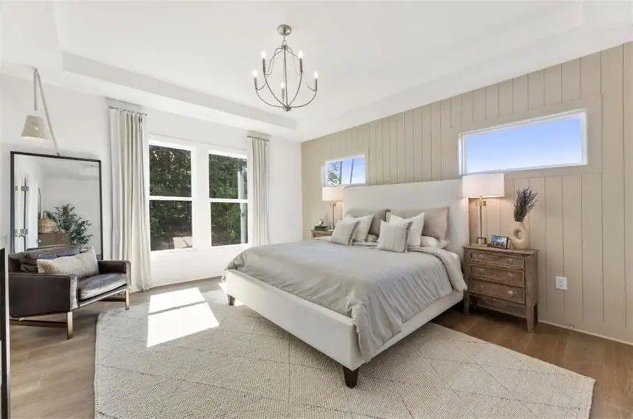 Furnished interior view inside a new home in , Canton (Image 6).