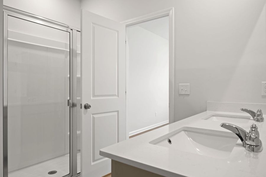 Furnished interior view inside a new home in Bradford Pointe, Summerville (Image 9).