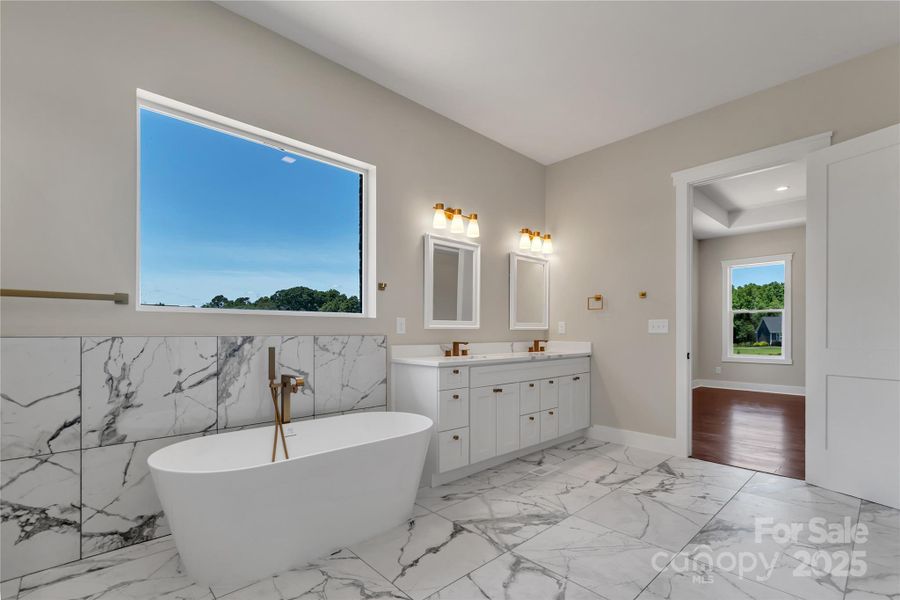 Furnished interior view inside a new home in , Kings Mountain (Image 20).