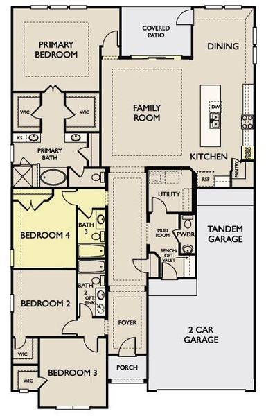 The Blake Floor Plan