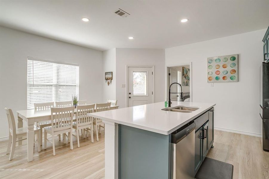 Furnished interior view inside a new home in , Granbury (Image 7).