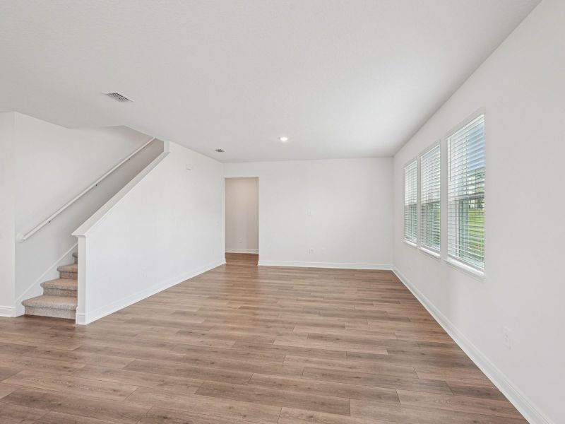 Spacious, unfurnished interior of a new home in Cyrene at Minneola, Minneola (Image 9). Spacious, unfurnished interior of a new home in Cyrene at Minneola, Minneola (Image 9).