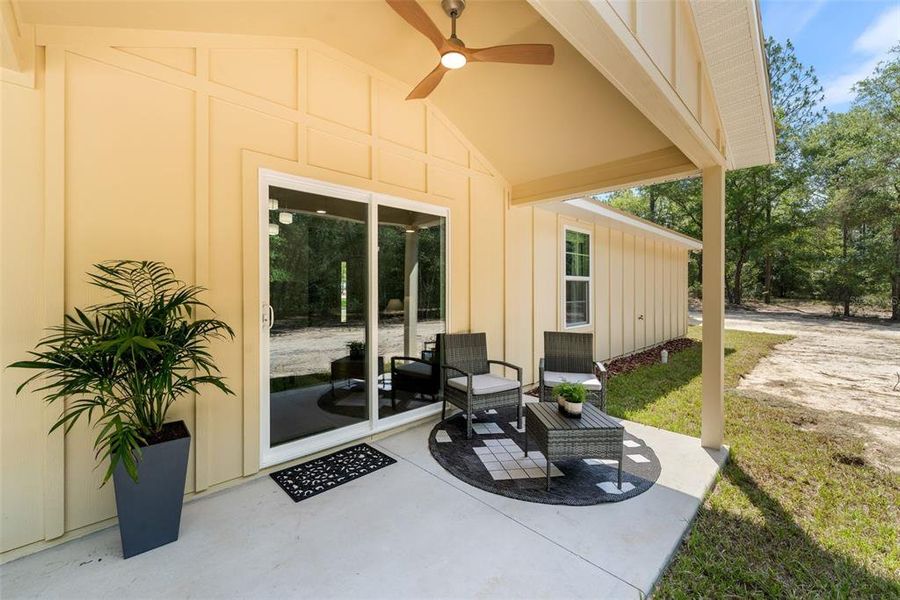 Exterior details and patio area of a home in , Bronson (Image 24). Exterior details and patio area of a home in , Bronson (Image 24).