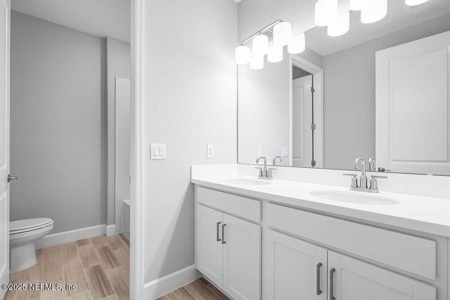 Furnished interior view inside a new home in Colbert Landings, Palm Coast (Image 16).