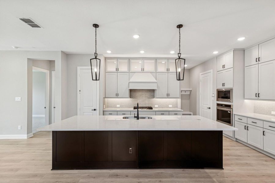 Furnished interior view inside a new home in Riceland 60’ Homesites, Mont Belvieu (Image 3).