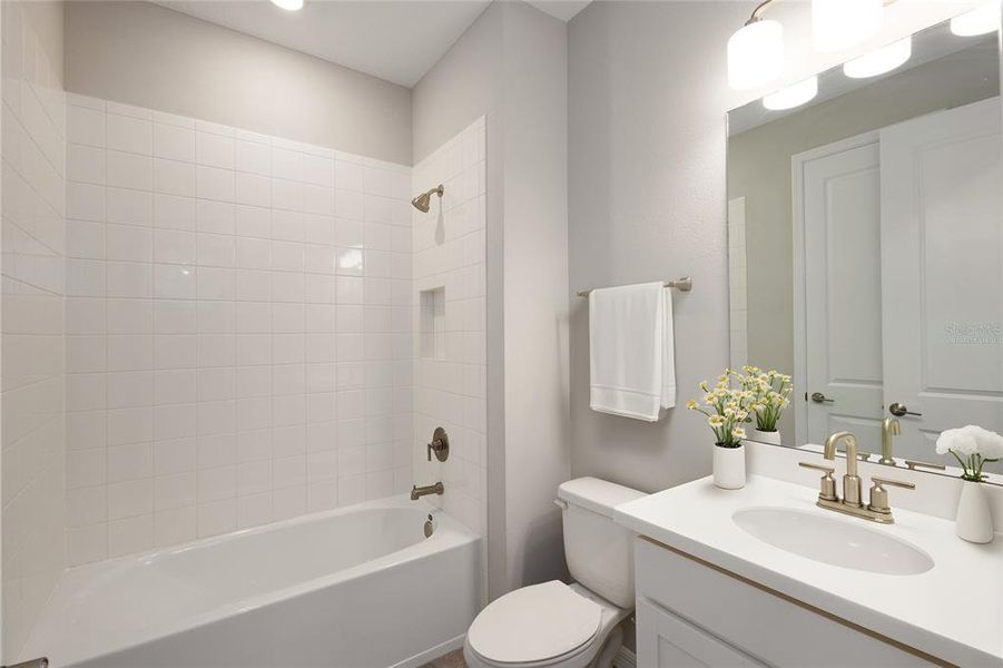 Furnished interior view inside a new home in , Nokomis (Image 14).