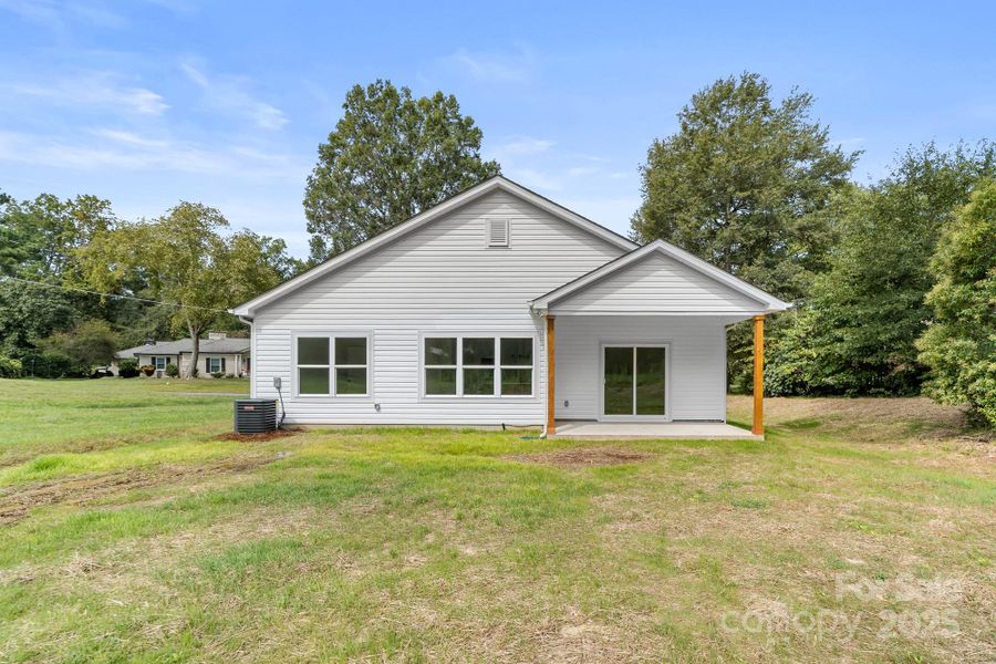 Exterior details and patio area of a home in , Cherryville (Image 4). Exterior details and patio area of a home in , Cherryville (Image 4).