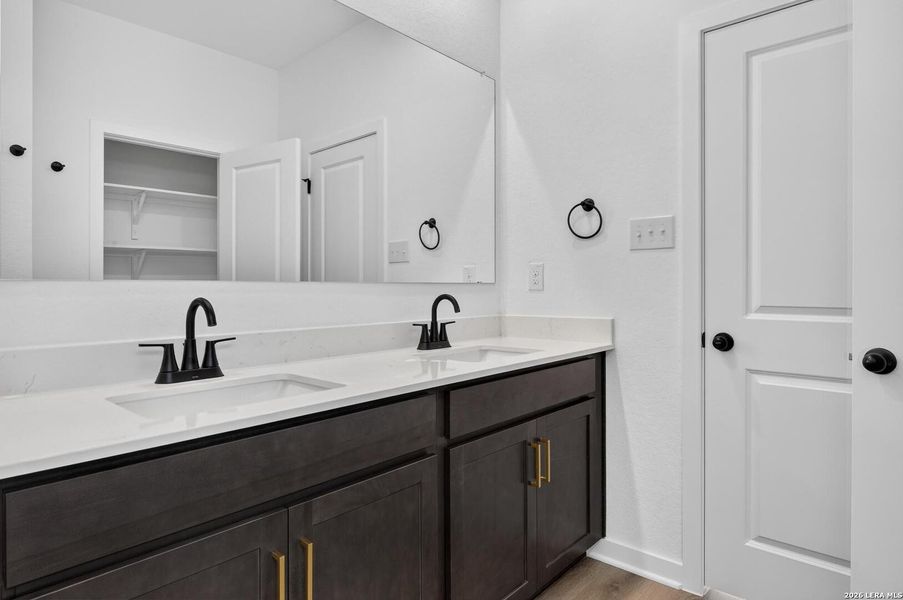 Furnished interior view inside a new home in Cordova Trails, Seguin (Image 6).