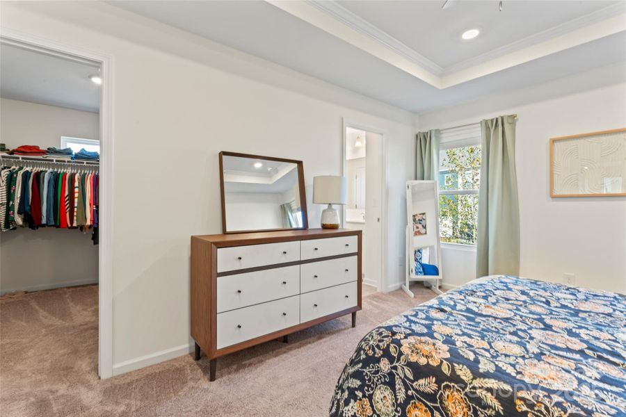 Furnished interior view inside a new home in Harper's Run, Matthews (Image 32).