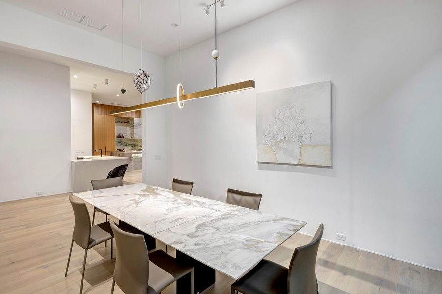 Furnished interior view inside a new home in , Houston (Image 6).