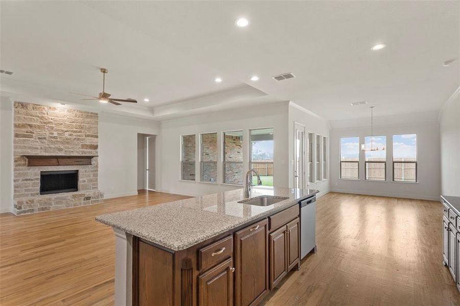 Furnished interior view inside a new home in , Josephine (Image 8).