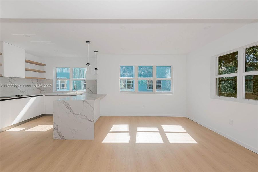 Furnished interior view inside a new home in , Fort Lauderdale (Image 3).