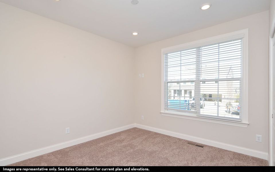 Spacious, unfurnished interior of a new home in The Retreat at Norman Farm, Hendersonville (Image 13).