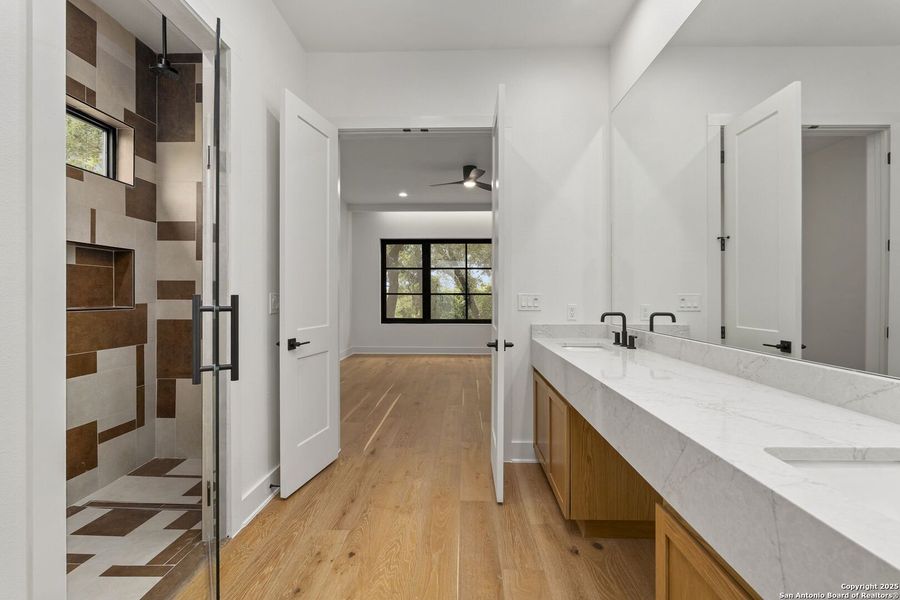 Furnished interior view inside a new home in , San Antonio (Image 13).