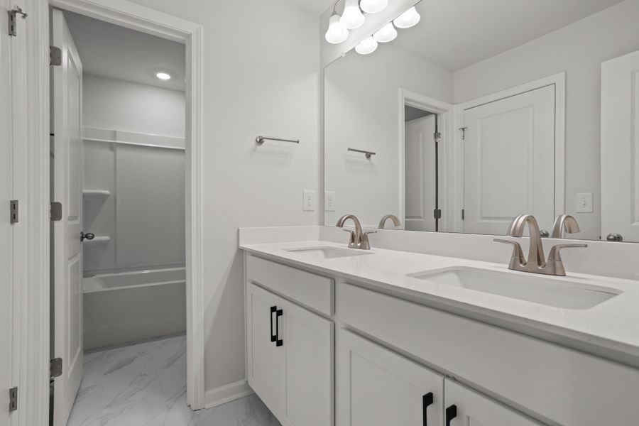 Furnished interior view inside a new home in , Seneca (Image 8).