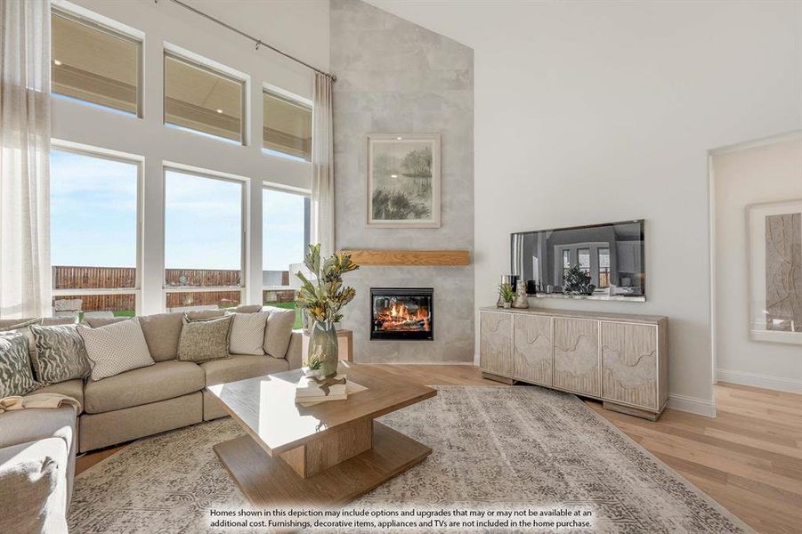 Furnished interior view inside a new home in Liberty, Melissa (Image 13).