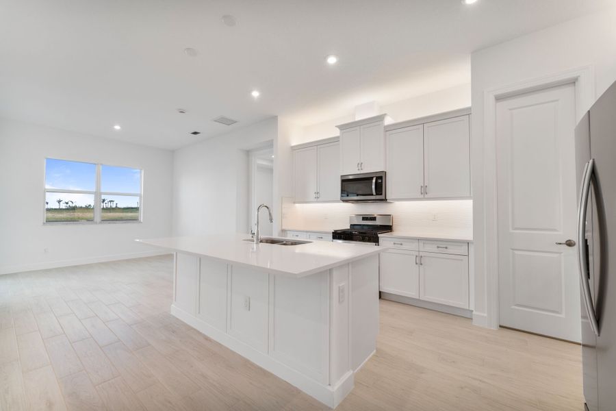 Representative furnished interior of a home built from the Rosewood by Mattamy Homes in Tradition, Port St. Lucie (Image 5).