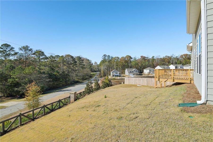 Exterior details and patio area of a home in Chapel Hill, Newnan (Image 27). Exterior details and patio area of a home in Chapel Hill, Newnan (Image 27).