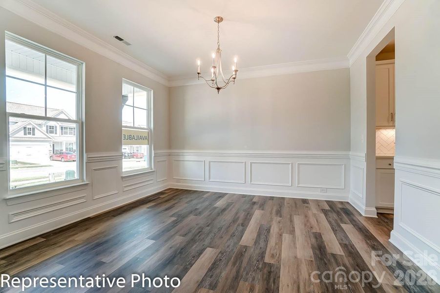 Dining room example Dining room example