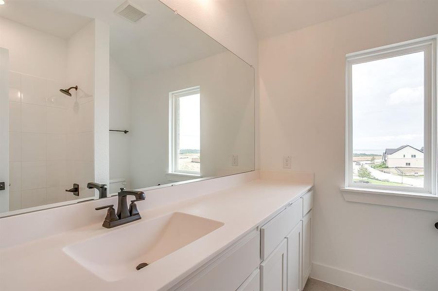 Furnished interior view inside a new home in Talon Hills, Fort Worth (Image 7). Furnished interior view inside a new home in Talon Hills, Fort Worth (Image 7).