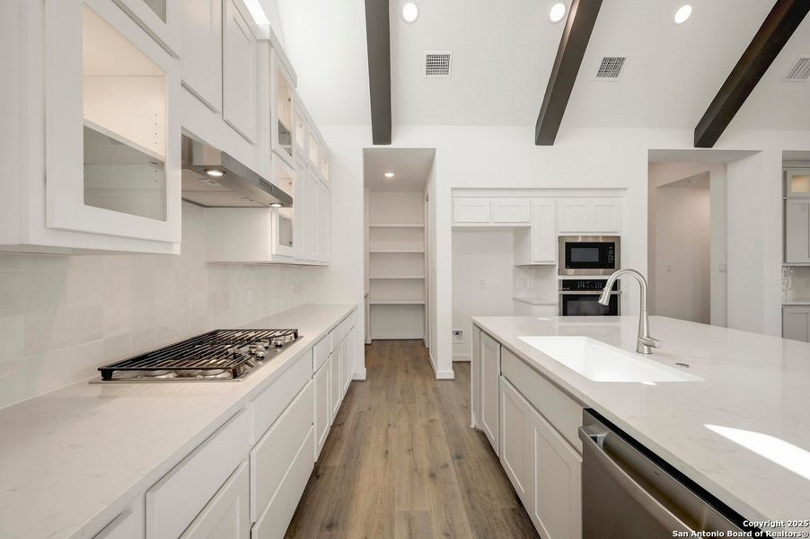 Furnished interior view inside a new home in The Crossvine, Schertz (Image 12).