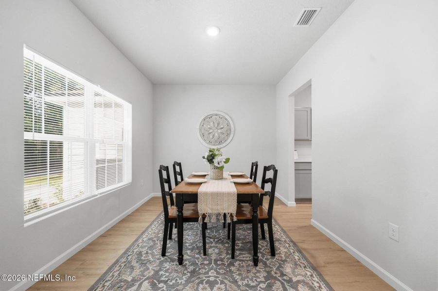 Furnished interior view inside a new home in , Jacksonville (Image 11).
