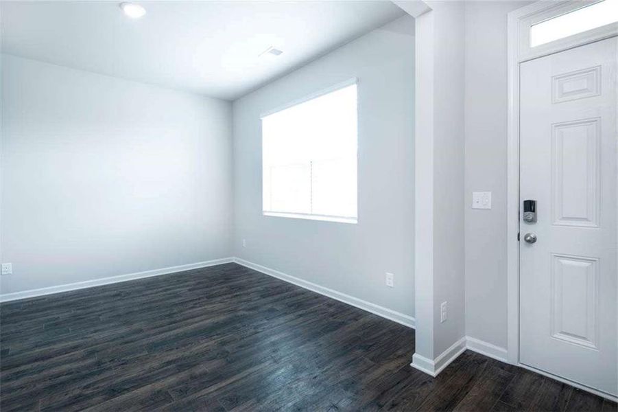 Spacious, unfurnished interior of a new home in The Reserve at Calcutta, Stockbridge (Image 23).