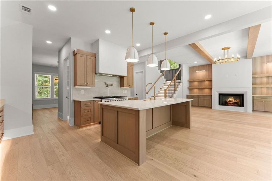 Furnished interior view inside a new home in , Cumming (Image 19).