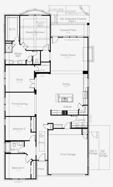 Image 41 representing the Rockwood by Scott Felder Homes in Foxbrook, Cibolo, TX. Image 41 representing the Rockwood by Scott Felder Homes in Foxbrook, Cibolo, TX.