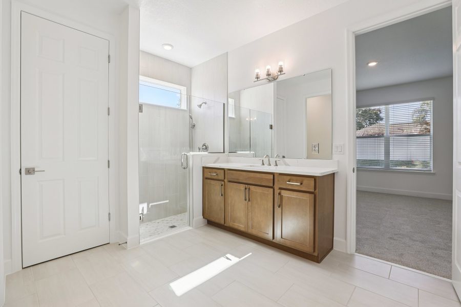 Furnished interior view inside a new home in Country Club Estates, Palm Bay (Image 4).