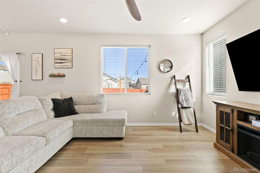 Furnished interior view inside a new home in , Peyton (Image 32).