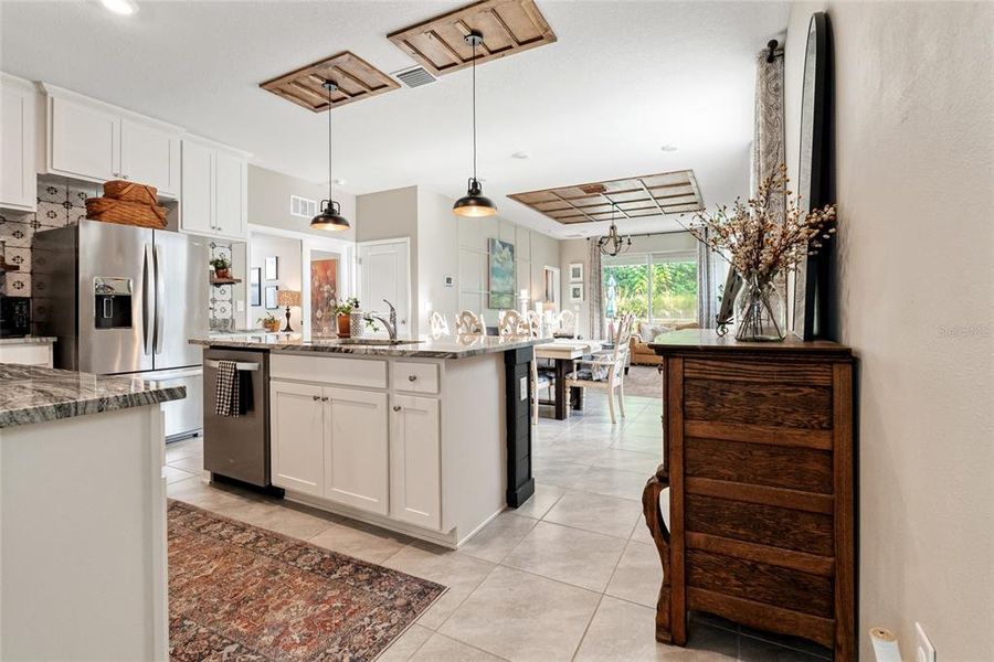 Furnished interior view inside a new home in Ocala Preserve, Ocala (Image 14).