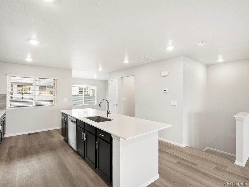 Furnished interior view inside a new home in Three Hills, Morrison (Image 7). Furnished interior view inside a new home in Three Hills, Morrison (Image 7).