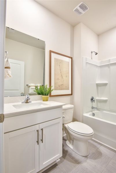 Representative furnished interior of a home built from the HAYDEN by D.R. Horton in Bedford Place, Wilson (Image 25). Representative furnished interior of a home built from the HAYDEN by D.R. Horton in Bedford Place, Wilson (Image 25).